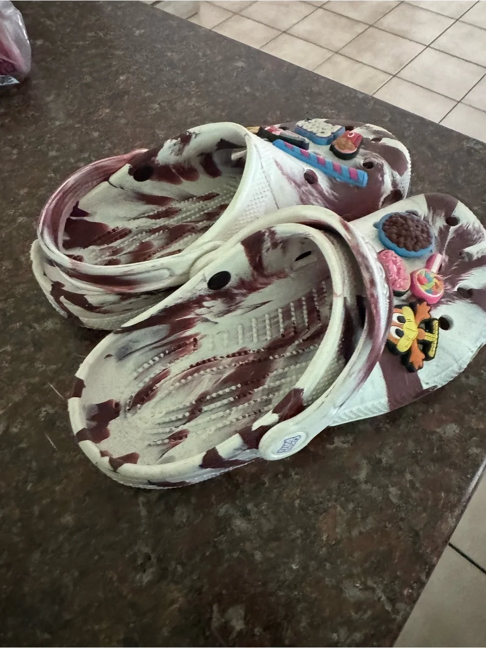 CROCS Kids Limited Edition Cocoa Puffs Classic Clog with Charms